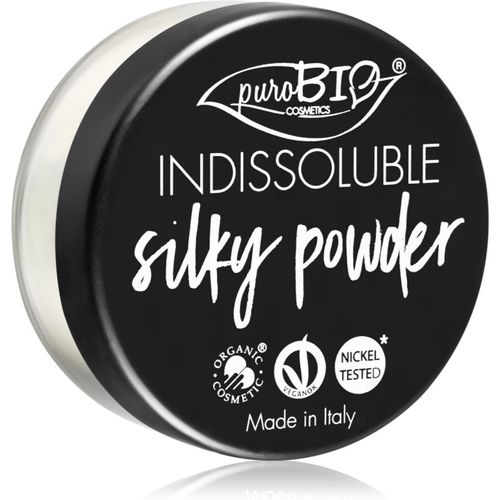 Indissouble cipria in polvere opacizzante 8 g - puroBIO Cosmetics - Modalova