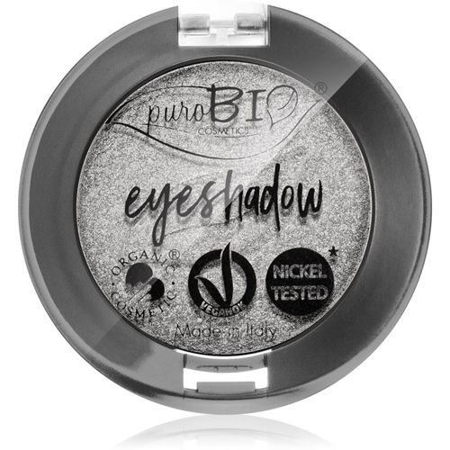 Compact Eyeshadows sombra de ojos tono 23 Silver 2,5 g - puroBIO Cosmetics - Modalova