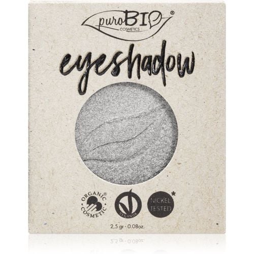 Compact Eyeshadows sombra de ojos Recambio tono 23 Silver 2,5 g - puroBIO Cosmetics - Modalova