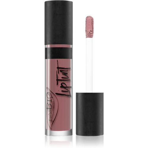 Lip Tint labial líquido con acabado mate tono 04 Cold Pink 4,8 ml - puroBIO Cosmetics - Modalova