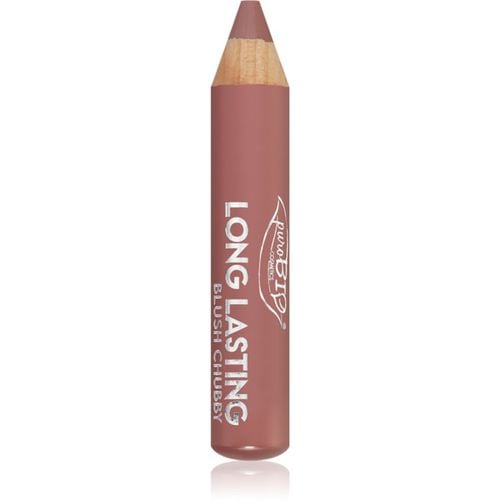 Long Lasting Chubby colorete en lápiz tono 022L Nude 3,3 g - puroBIO Cosmetics - Modalova