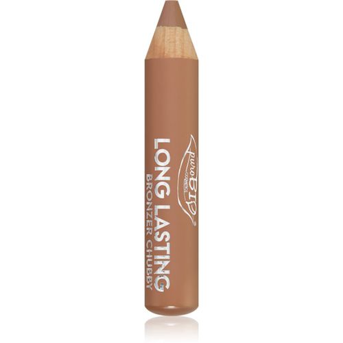 Long Lasting Chubby Bronceador en lápiz tono 019L 3,3 g - puroBIO Cosmetics - Modalova