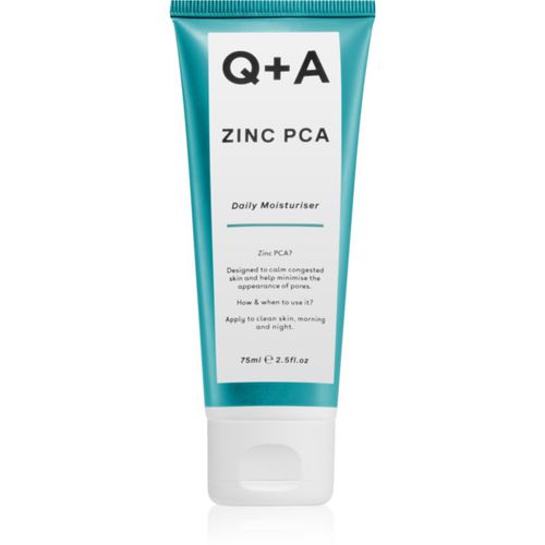 Zinc PCA crema rassodante viso per lisciare la pelle e ridurre i pori 75 ml - Q+A - Modalova