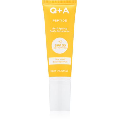 Peptide crema protettiva viso SPF 50 50 ml - Q+A - Modalova