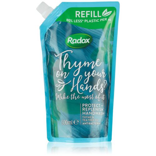 Thyme on your hands? jabón líquido con ingrediente antibacteriano 500 ml - Radox - Modalova