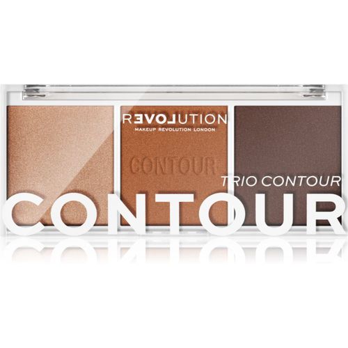 Colour Play paleta para contorno de rostro tono Bronze Sugar 6 g - Revolution Relove - Modalova