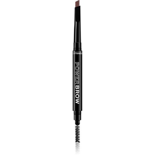 Power Brow lápiz para cejas con cepillo tono Dark Brown 0,3 g - Revolution Relove - Modalova