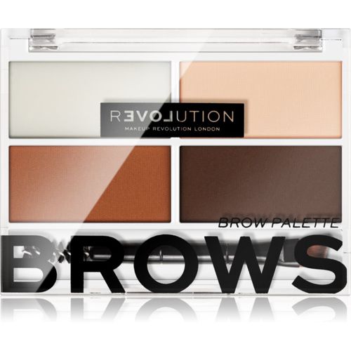 Colour Cult paleta de maquillaje para cejas tono Medium 3,2 g - Revolution Relove - Modalova