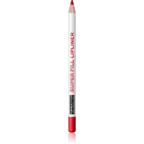 Super Fill lápiz delineador para labios tono Babe (sultry red) 1 g - Revolution Relove - Modalova