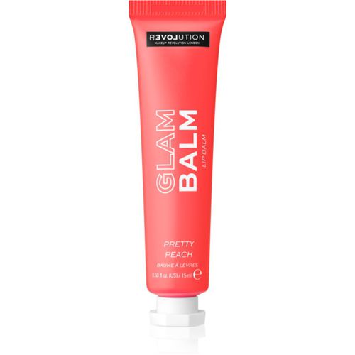 Glam Balm bálsamo labial nutritivo con aroma Pretty Peach 15 g - Revolution Relove - Modalova