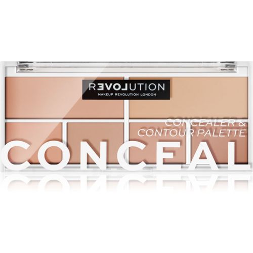 Conceal Me Concealer Palette Farbton Fair 2,8 g - Revolution Relove - Modalova