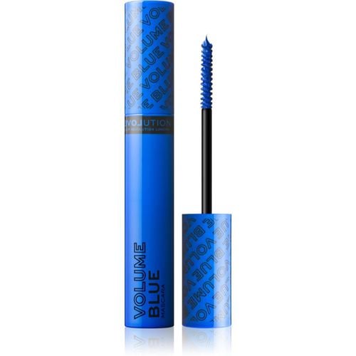 Volume máscara de pestañas para dar volumen tono Blue 7 ml - Revolution Relove - Modalova