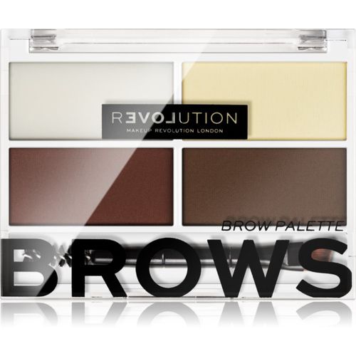 Colour Cult Palette zum schminken der Augenbrauen Farbton Dark 3,2 g - Revolution Relove - Modalova