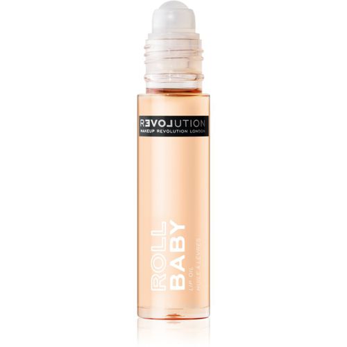 Roll Baby olio tonificante per le labbra con profumazione Papaya 5 ml - Revolution Relove - Modalova