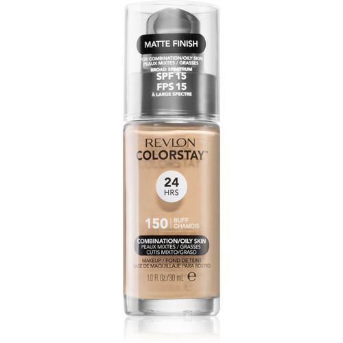 ColorStay™ fondotinta opacizzante lunga tenuta per pelli grasse e miste colore 150 Buff 30 ml - Revlon Cosmetics - Modalova