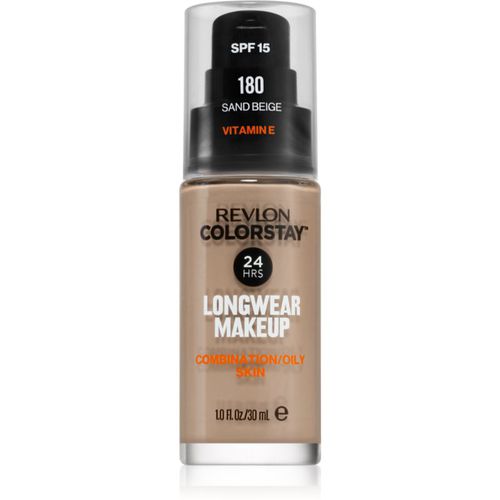 ColorStay™ fondotinta opacizzante lunga tenuta per pelli grasse e miste colore 180 Sand Beige 30 ml - Revlon Cosmetics - Modalova