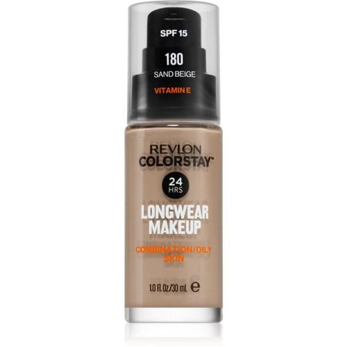 ColorStay™ langanhaltendes mattierendes Make up für fettige und Mischhaut Farbton 180 Sand Beige 30 ml - Revlon Cosmetics - Modalova