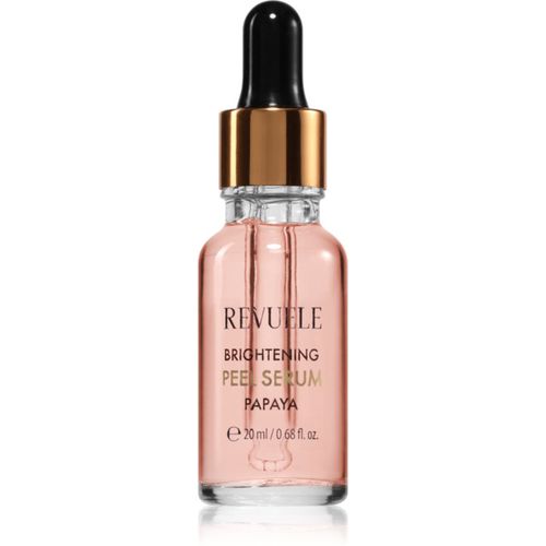 Brightening Papaya Peel Serum glättendes Peeling-Serum zur Verjüngung der Gesichtshaut 20 ml - Revuele - Modalova