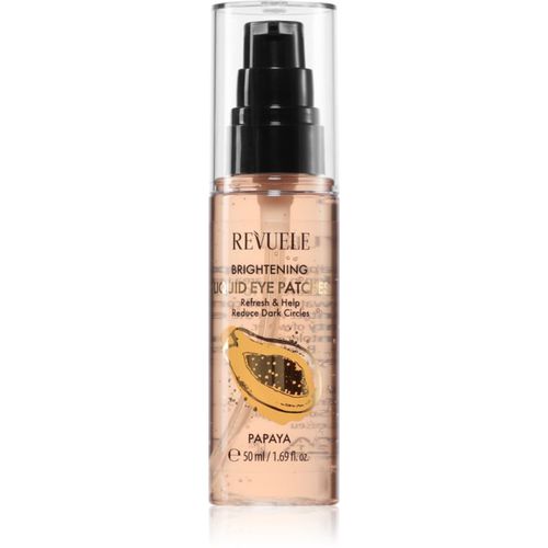 Brightening Papaya Liquid Eye Patches Gelmaske gegen dunkle Kreise 50 ml - Revuele - Modalova