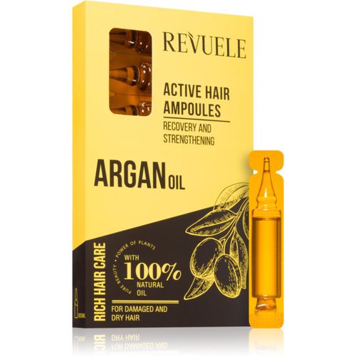 Argan Oil Active Hair Ampoules ampolla para cabello seco y dañado 8x5 ml - Revuele - Modalova