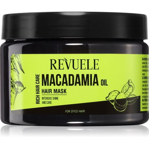 Macadamia Oil Hair Mask mascarilla nutritiva para cabello teñido 360 ml - Revuele - Modalova