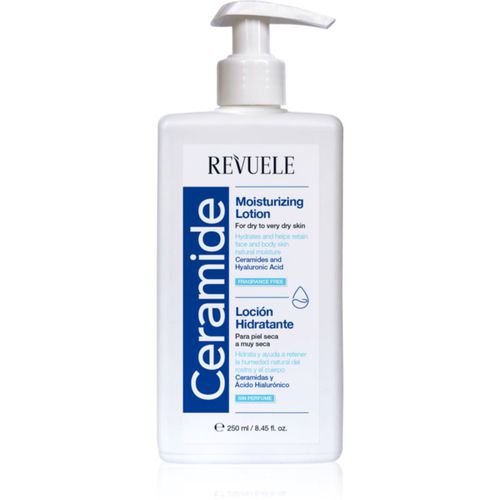 Ceramide Moisturizing Lotion latte idratante per corpo e viso per pelli secche e molto secche 250 ml - Revuele - Modalova