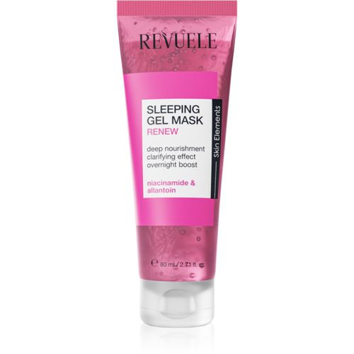 Sleeping Gel Mask Renew maschera notte per rigenerare la pelle antirughe 80 ml - Revuele - Modalova