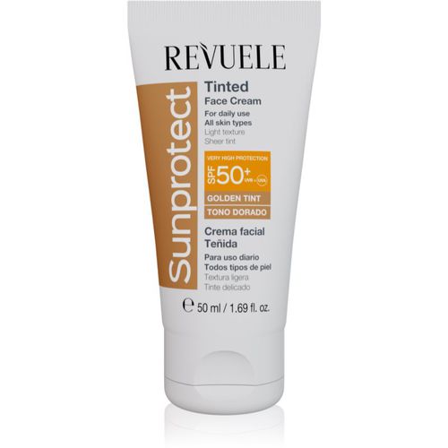 Sunprotect Tinted Face Cream crema protectora con color SPF 50+ tono Golden Tint 50 ml - Revuele - Modalova