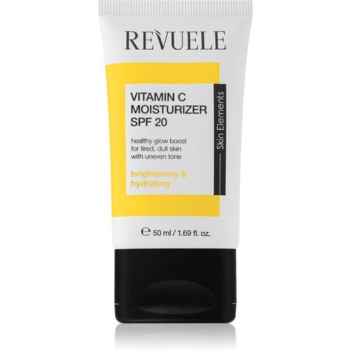 Vitamin C Moisturizer SPF 20 crema facial hidratante con efecto iluminador SPF 20 50 ml - Revuele - Modalova