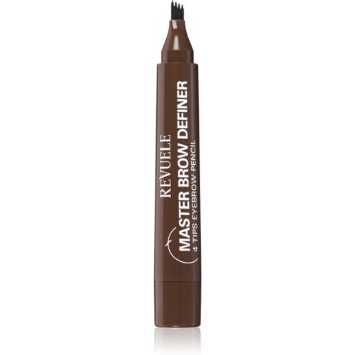 Master Brow Definer pincel de precisión para cejas tono Medium 2,2 ml - Revuele - Modalova