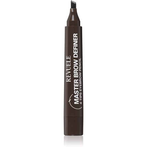 Master Brow Definer pincel de precisión para cejas tono Dark 2,2 ml - Revuele - Modalova