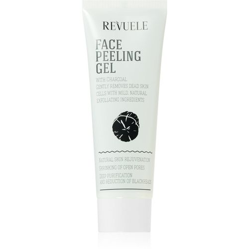 Face Peeling Gel Charcoal exfoliante limpiador con carbón activo 80 ml - Revuele - Modalova