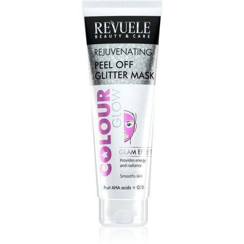 Colour Glow Rejuvenating Peel off Glitter Mask mascarilla peel-off rejuvenecedor de la piel 80 ml - Revuele - Modalova