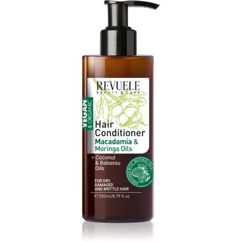 Vegan & Organic acondicionador hidratante y nutritivo para cabello seco y dañado 250 ml - Revuele - Modalova