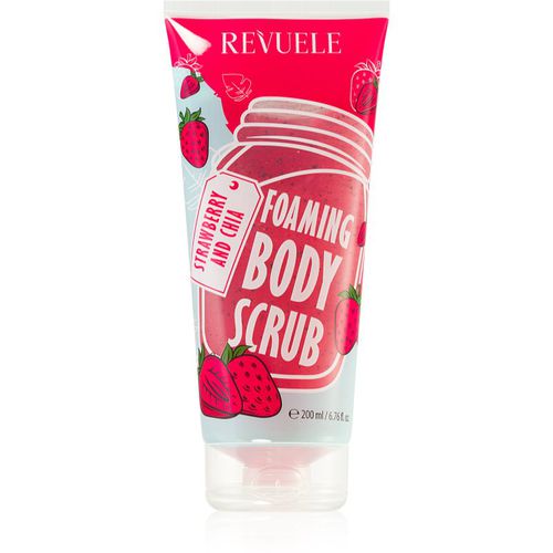 Foaming Body Scrub Strawberry and Chia exfoliante corporal hidratante 200 ml - Revuele - Modalova