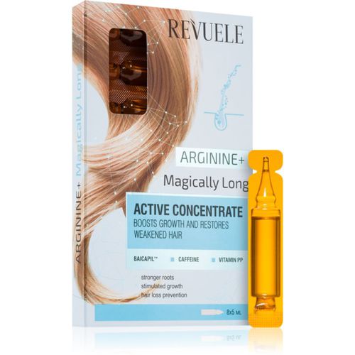 Active Concentrate Arginine+ fiala per stimolare la crescita e rinforzare i capelli dalle radici 8x5 ml - Revuele - Modalova