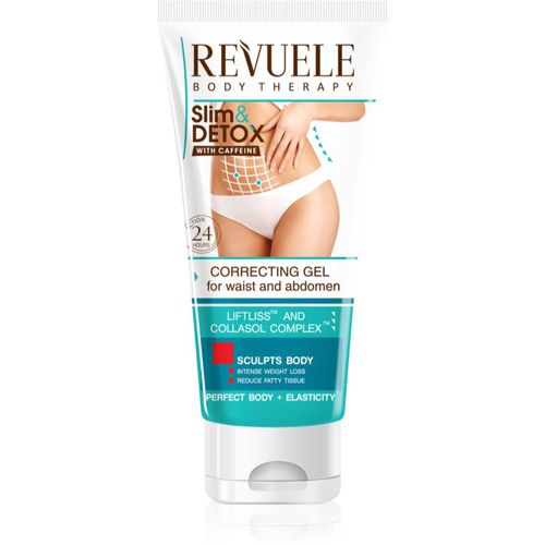 Slim & Detox With Caffeine gel snellente per pancia e vita 200 ml - Revuele - Modalova