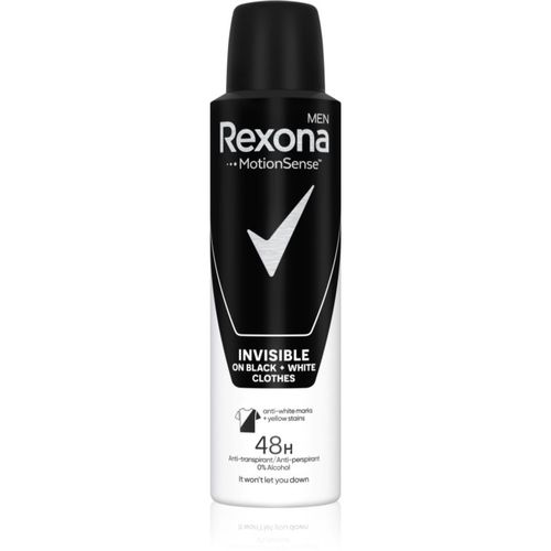 Invisible on Black + White Clothes antitranspirante en spray 48h 150 ml - Rexona - Modalova