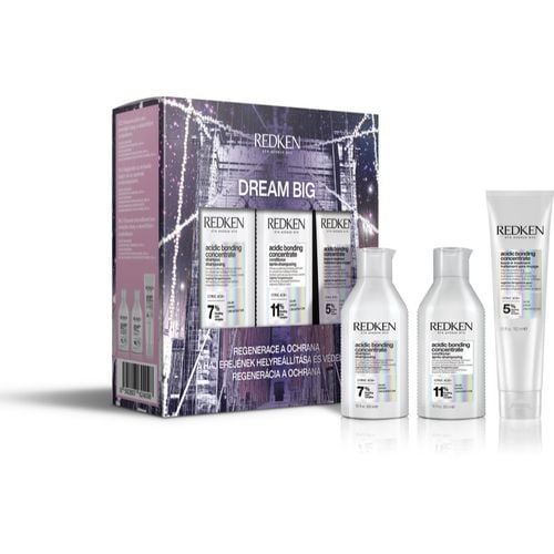 Acidic Bonding Concentrate confezione regalo (per capelli rovinati) - Redken - Modalova