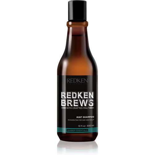 Brews shampoo energizzante al mentolo per capelli e cuoio capelluto 300 ml - Redken - Modalova