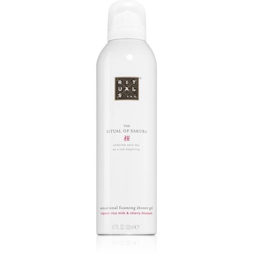 The Ritual Of Sakura espuma de ducha Rice Milk & Cherry Blossom 200 ml - Rituals - Modalova