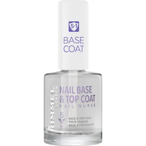 Nail Nurse base e top coat per unghie 5 in 1 12 ml - Rimmel - Modalova