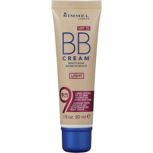 BB Cream 9 in 1 BB cream SPF 15 colore Light 30 ml - Rimmel - Modalova