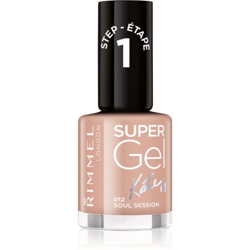 Super Gel By Kate esmalte para uñas en gel sin usar lámpara UV/LED tono 012 Soul Session 12 ml - Rimmel - Modalova