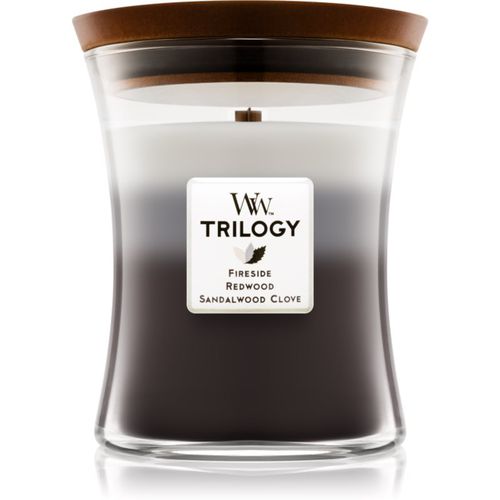 Trilogy Warm Woods Duftkerze mit Holzdocht 275 g - Woodwick - Modalova