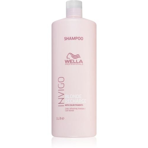 Invigo Blonde Recharge champú protector del color para cabello rubio Cool Blond 1000 ml - Wella Professionals - Modalova