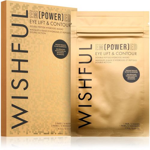 Empowered Eye Lift & Contour Masks pad al silicone per la zona sotto gli occhi contro le occhiaie 3x2 pz - Wishful - Modalova