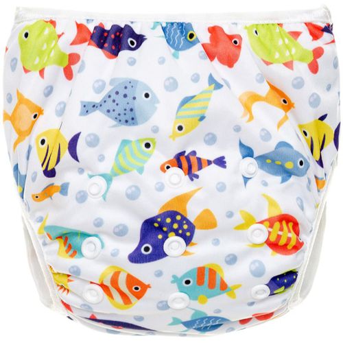 Diaper Swimwear Blue Fish waschbare Schwimmwindel 5 - 15 kg 1 St - T-Tomi - Modalova