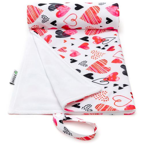 Changing Pad Hearts waschbare Wickelauflage 50x70 cm 1 St - T-Tomi - Modalova