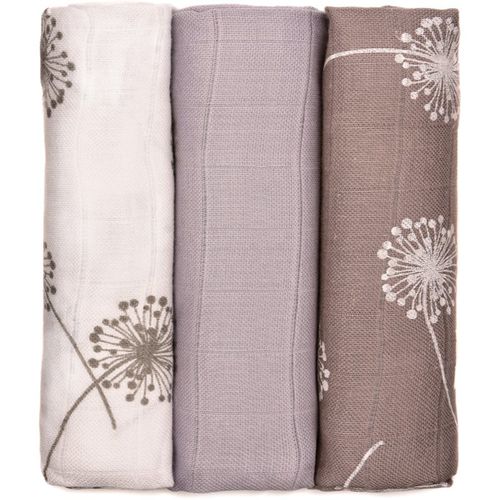 BIO Bamboo Diapers pannolini in tessuto Dandelions 70x70 cm 3 pz - T-Tomi - Modalova